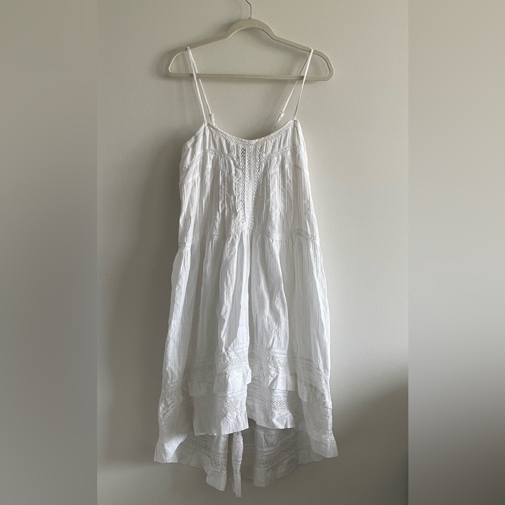 Sweet Sinammon White Sundress